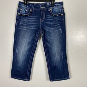 Miss Me easy crop capri jeans model JE5408EC5 size 29